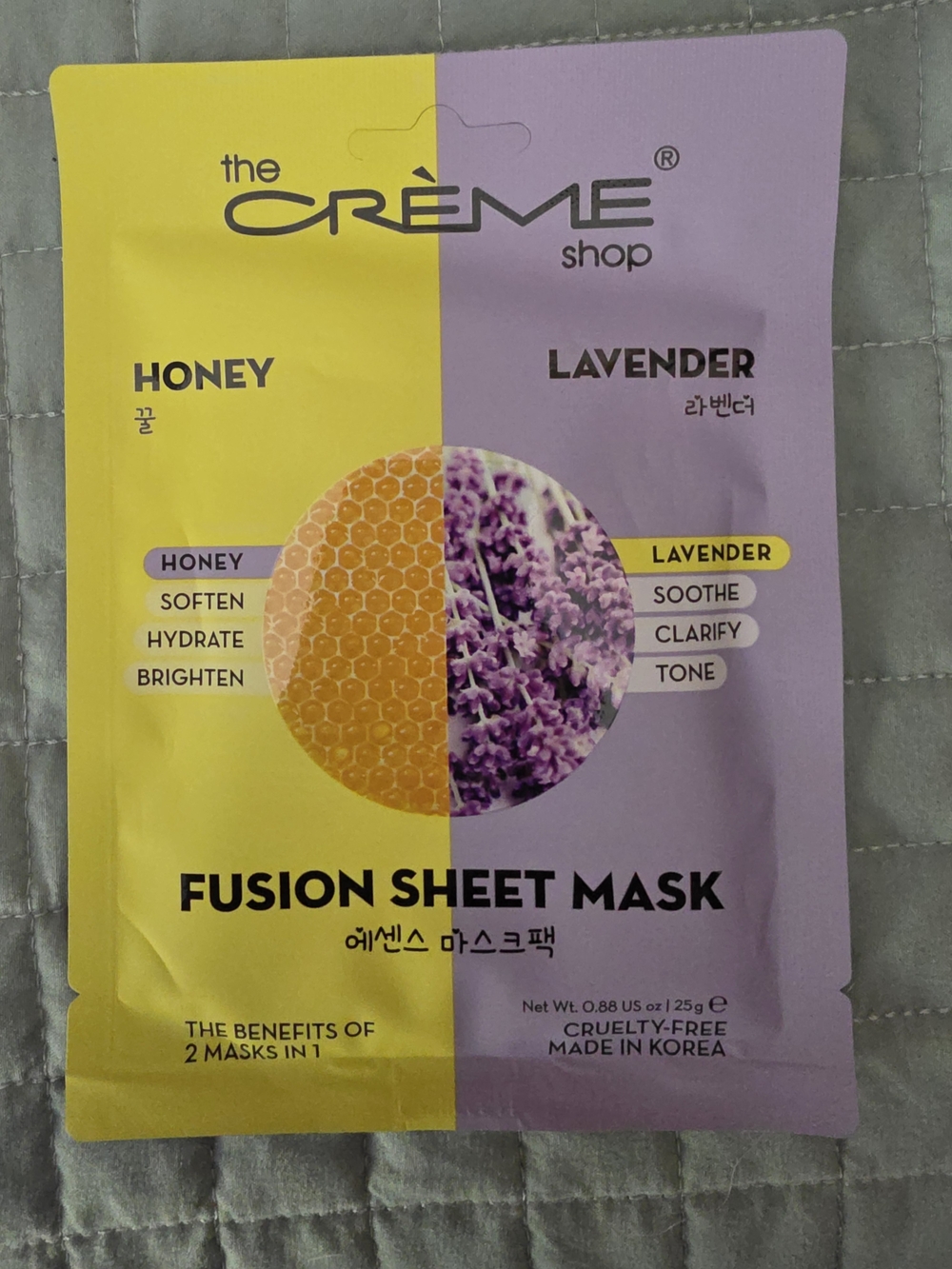 Honey & Lavender Fusion Sheet Mask - Honey & Lavender 6 Mask
